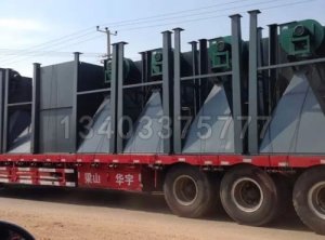 河北省唐山王经理订购十六台UF机械震打单机布袋除尘器于   早上装车发